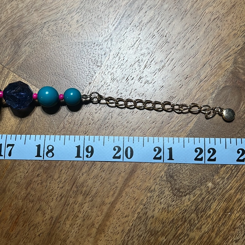 Vintage Statement Multi Media Extra Large Beaded … - image 3